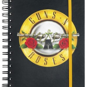 Guns N' Roses Bullet Logo Muistivihko Paperia
