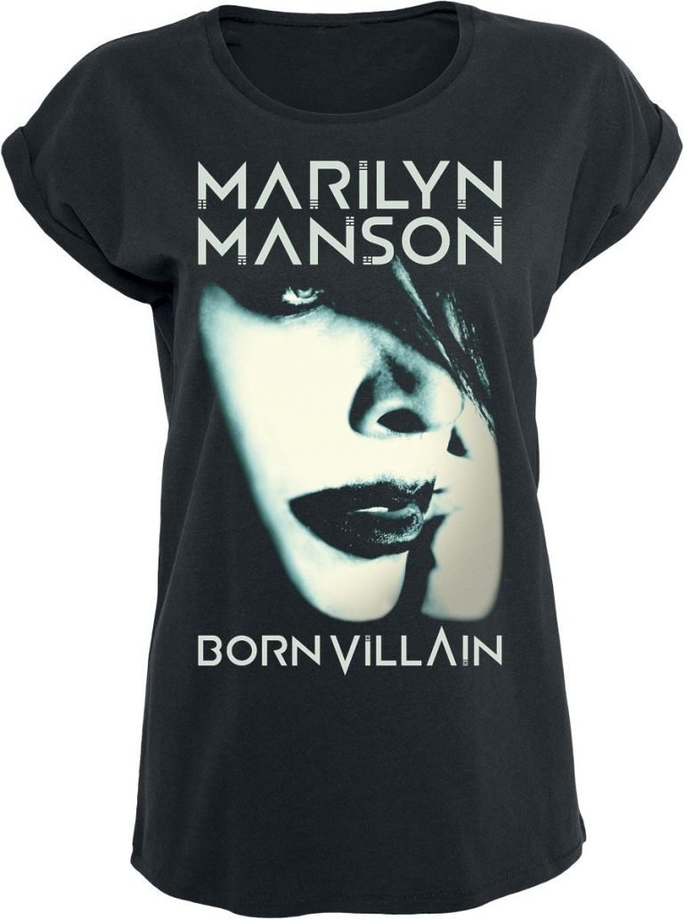 Fashion manson speed up. Футболка Мэрилин мэнсон мерч. Marilyn Manson Shirt. Marilyn Manson мерч. Marilyn Manson born Villain t Shirt.